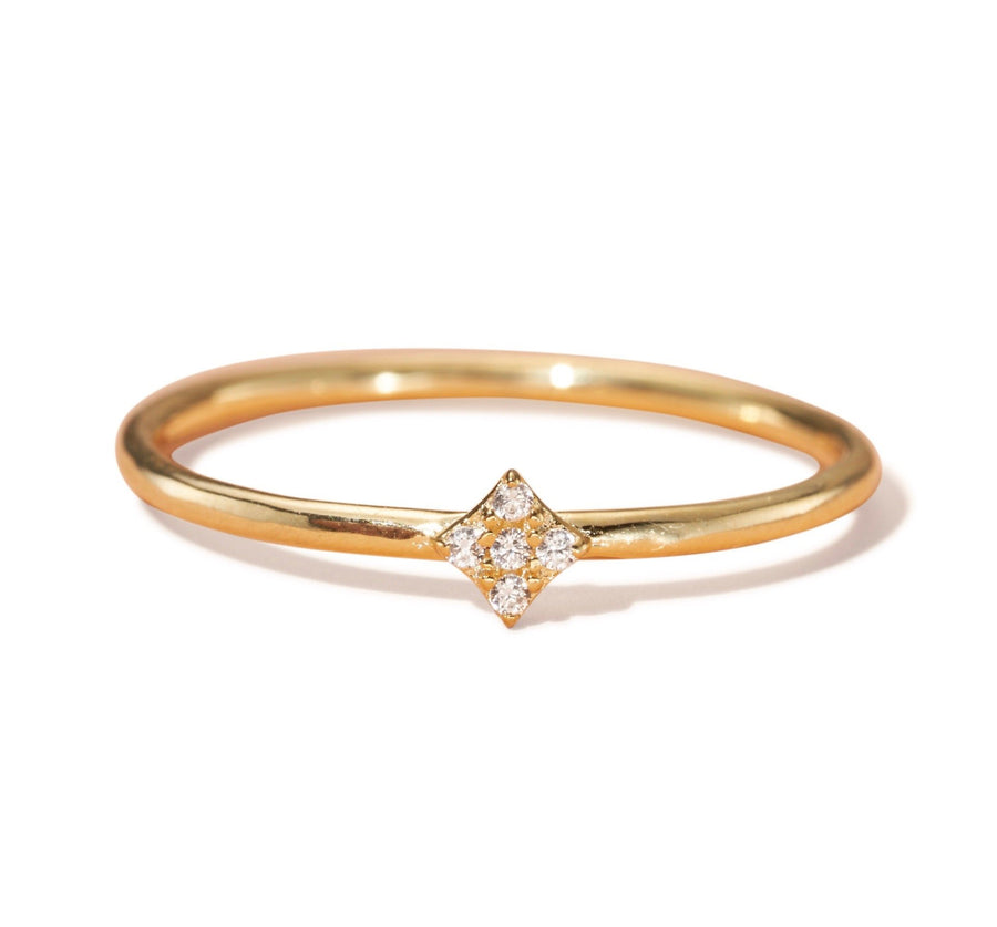 SOLO SHIMMERING STAR RING