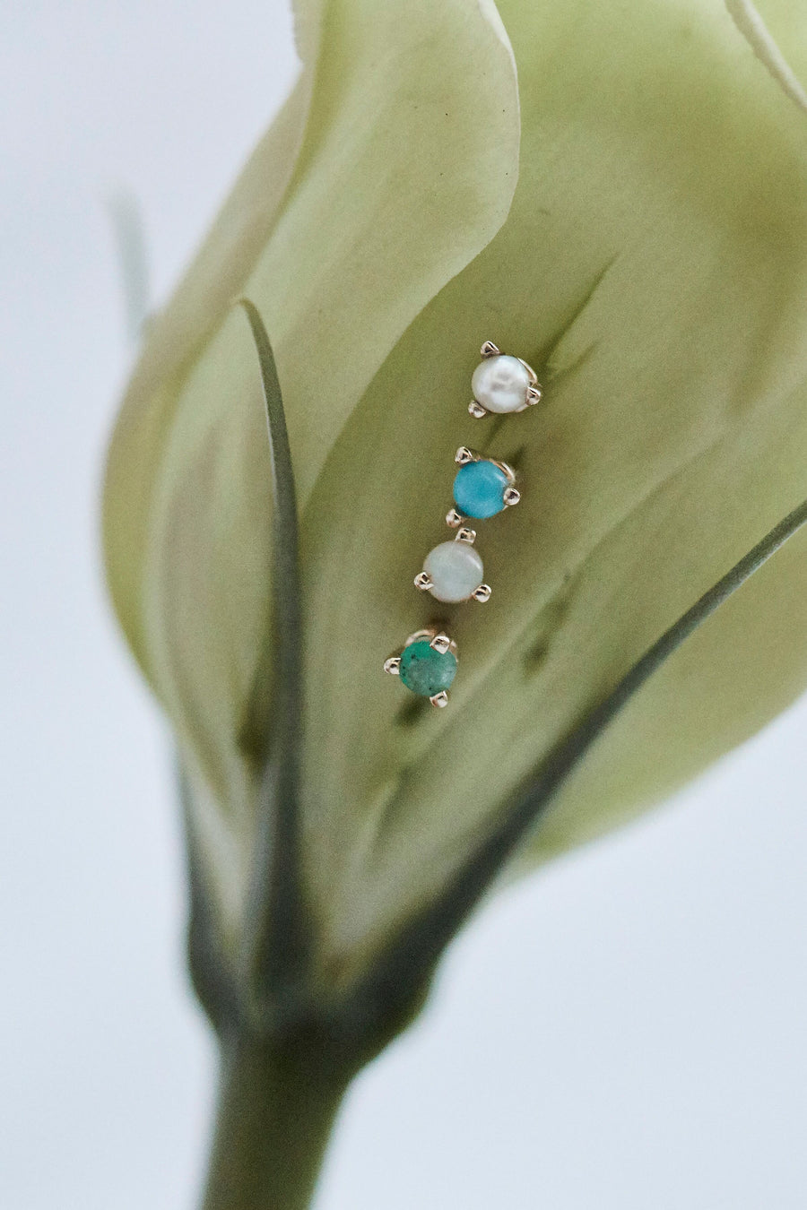 AMETHYST BIRTHSTONE STUD