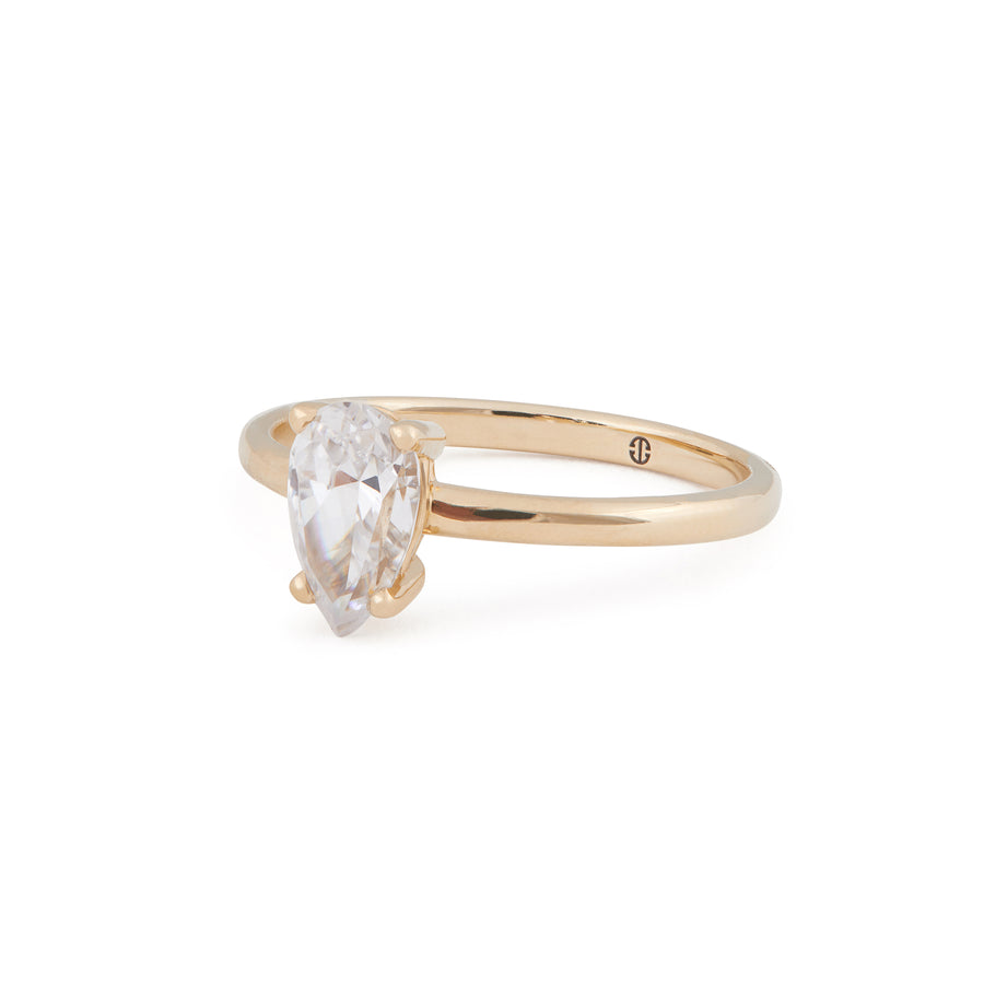 PEAR DIAMOND ENGAGEMENT RING